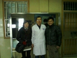 患者和外四科张华峰主任合影