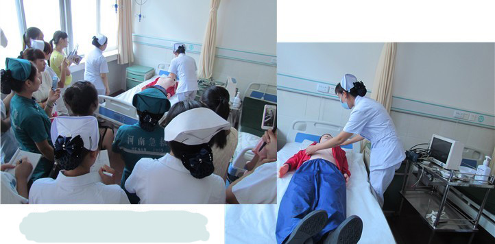 我院进行多功能心电监护仪规范使用的培训