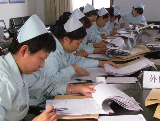 我院举办“2013年度护理文书纠错大赛”的活动